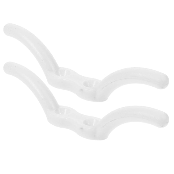 2 stk. Flagstang Monteringsklampe Krog Justerbar Flagstang Klampe Flagstang Klampe Krog Base