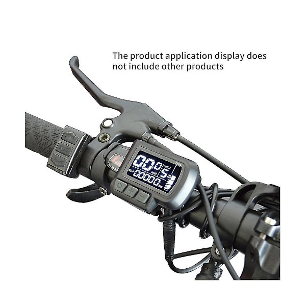24v 36v 48v Elektrisk Cykel En06 Display Sm/Vandtæt 5 Pin Stik LCD Skærm til Elektrisk Cykel P