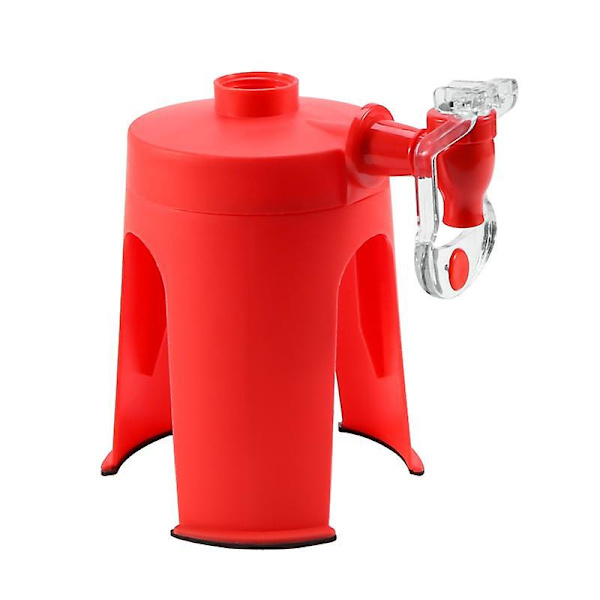 Soda Dispenser Dryckesdispenser Vattendispenser Party Cola, Röd