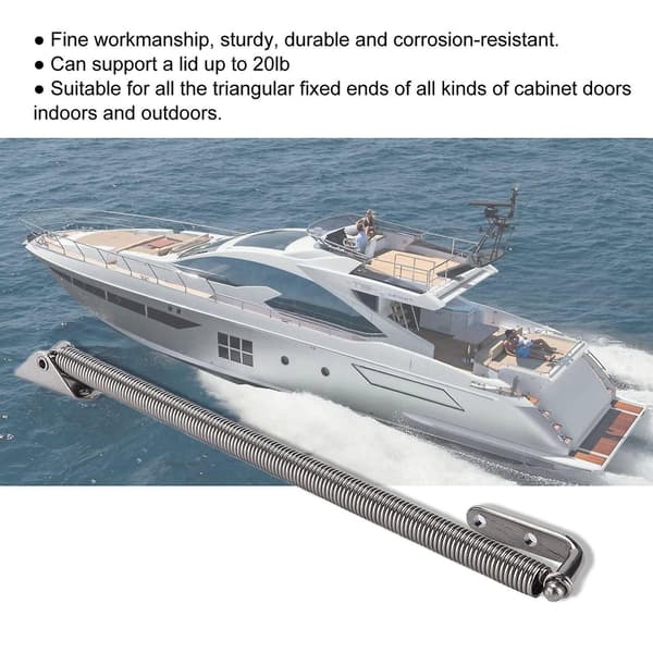 Marine Yacht Hatch Spring Adjuster - Rustfrit stål Kabinedør Support Hardware