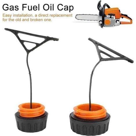 Benzintankdæksel Oliedæksel Reservedele til Stihl Motorsav 020 021 023 024 025 026 028 034 038