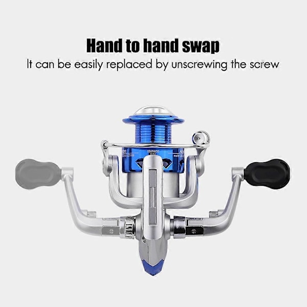 Reel Max Drag 5KG Rulle Fiske 5.2:1 Metall Drivväxel Hög Hastighet Saltvatten Fiske Rulle C