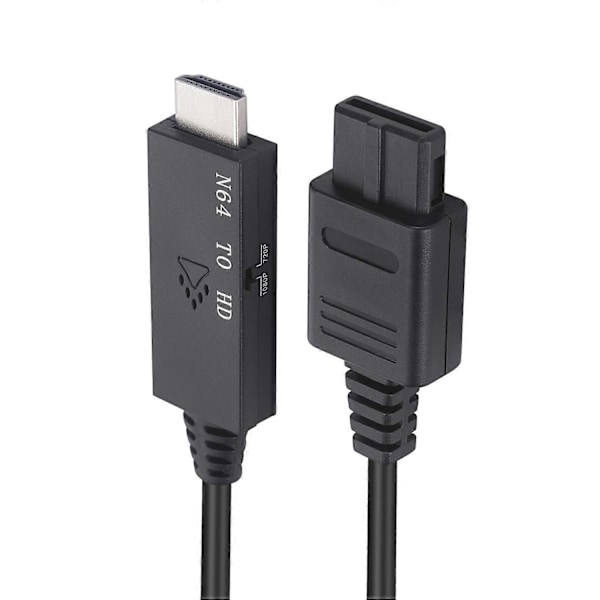 N64 till HDMI-omvandlare för Nintendo SNES/NGC/SFC/N64 Plug and Play Spelkonsoladapter