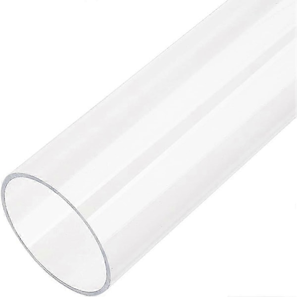 Läpinäkyvä akryyliputki lampuille ja lyhdyille, vesijäähdytysjärjestelmä, kirkas 250x55mm, sisähalkaisija: 50,5mm SZRH A-G