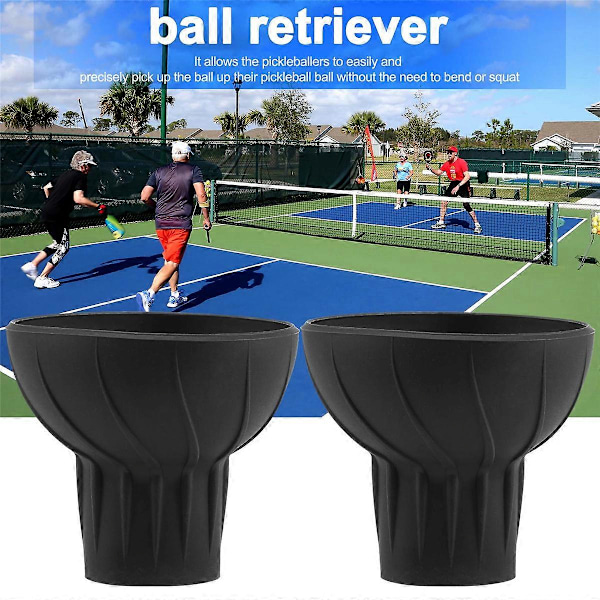 Pickleball Ballhenter, den enkle måten å plukke opp pickleballballer uten å bøye seg, passer til alle standard