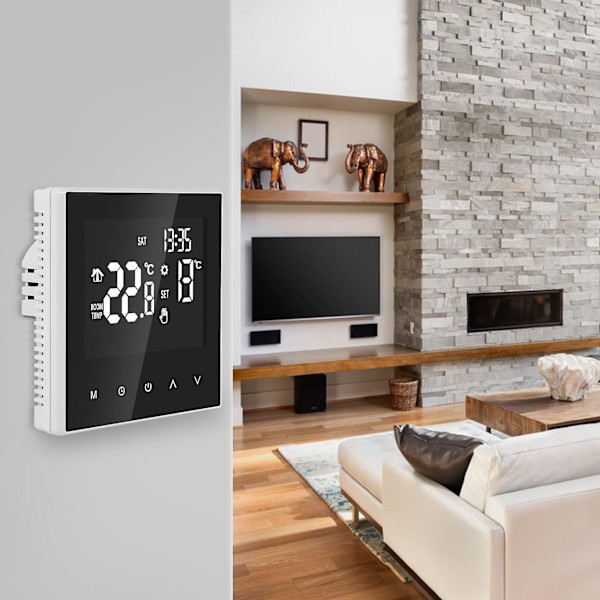 ME81H Smart Termostat Digital Temperaturregulator Cirkulation Programmerbar Elektrisk Golvvärme