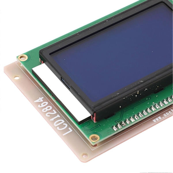 12864 LCD-skärm 3D-skrivare Ersättningsdel LCD-kontrollmodul för Anet A6 A8 PLUS E12 E16