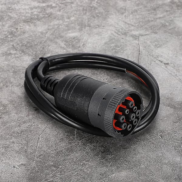 J1939-9Pin Diagnostisk Kabel Adapter Konnektor til Cummins Universal Lastbil Tilbehør