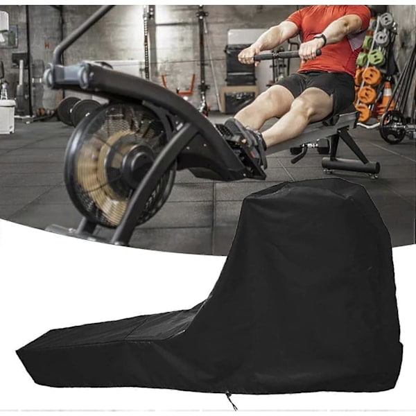 Romaskine Cover, Cover til Concept 2 Romaskine Støvtæt Fitnessudstyr Beskyttelsescover Rivfast Oxford Stof…