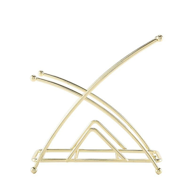 1 stk. Bordplade Servietholder Dispenser Stand Spisebord Servietholder Spisebord Smedejern