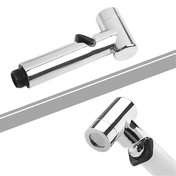 ABS Funktioner ABS Dusch Douche Hållbar Badrumsspruta Lätt att Hantera Handhållen Toalett Bidet