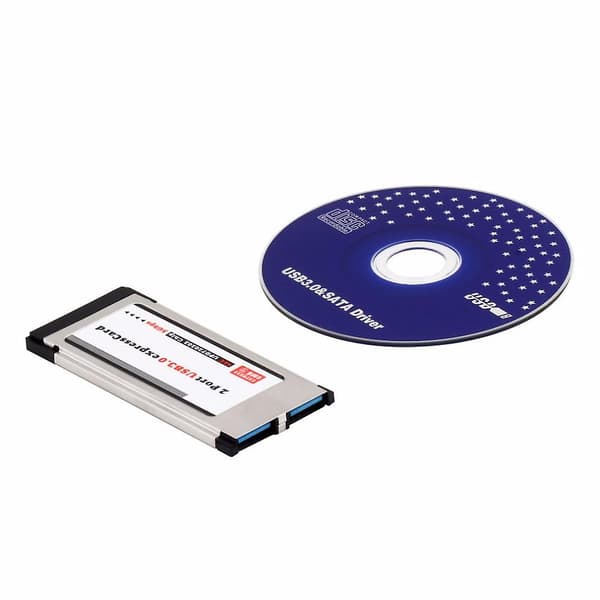 PCI Express til USB 3.0 Dual 2 Porte PCI-E Kort Adapter Express Kort Konverter til Notebook Laptop