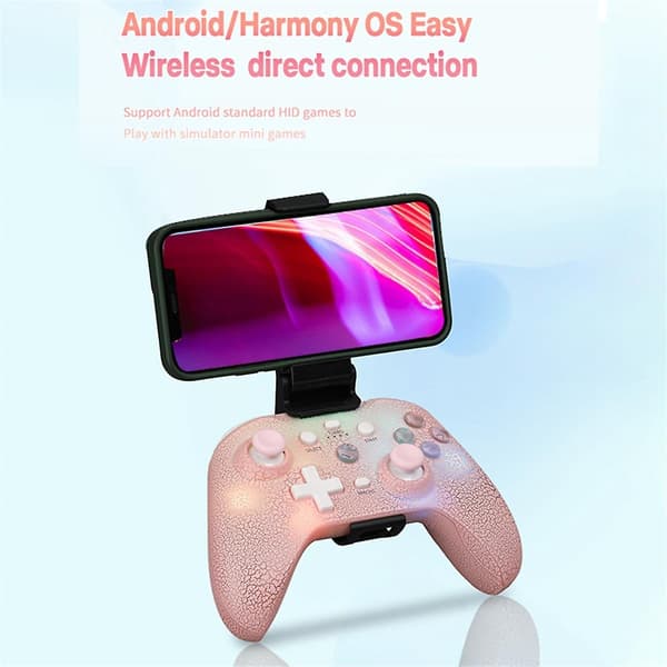 Ns21 Trådløs Spillkonsoll+Mottaker for Switch///Android/Ios 6-Akse Gyro Joystick Dobbel Motor Blueto