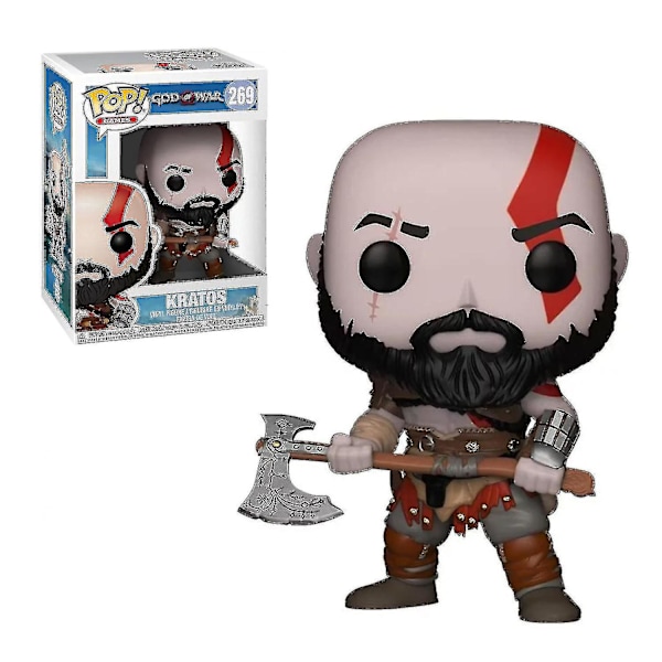 Funko Pop God of War Kratos Kratos 269# Handdekorationsmodell Z