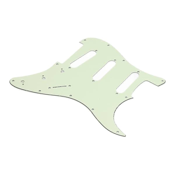 Elektrisk gitarr plektrumskydd 3 lager 11 hål PVC plektrumskydd repplatta för ST gitarr