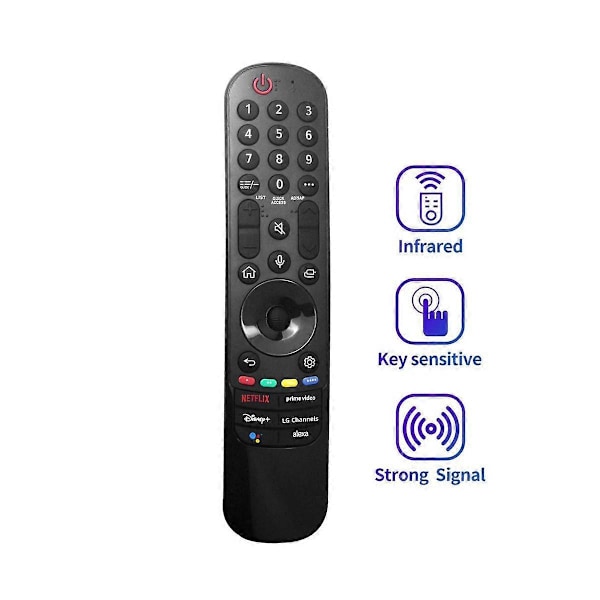 Ersättningsfjärrkontroll MR22GA AKB76039902 för LG Smart TV 2022 OLED TV Z2, G2, C2, B2, A2 QNED99, 90, 85, 8