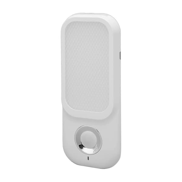 Sensor Vegglampe USB Lading Trådløs 3 Lysfarger Sølv LED Sensor Nattlys for Soverom