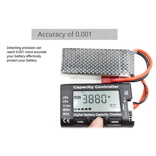 Batteribalanseringskapacitetskontrolltestare Cellmeter-7 Life -fe - Nimh Nicd Digital Checker