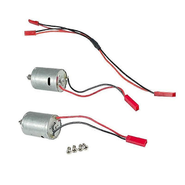 2 st LD-P06 370 Motor för LDRC LD-P06 LD P06 Unimog 1/12 RC Lastbil Bil Uppgraderingsdelar Reservdelar