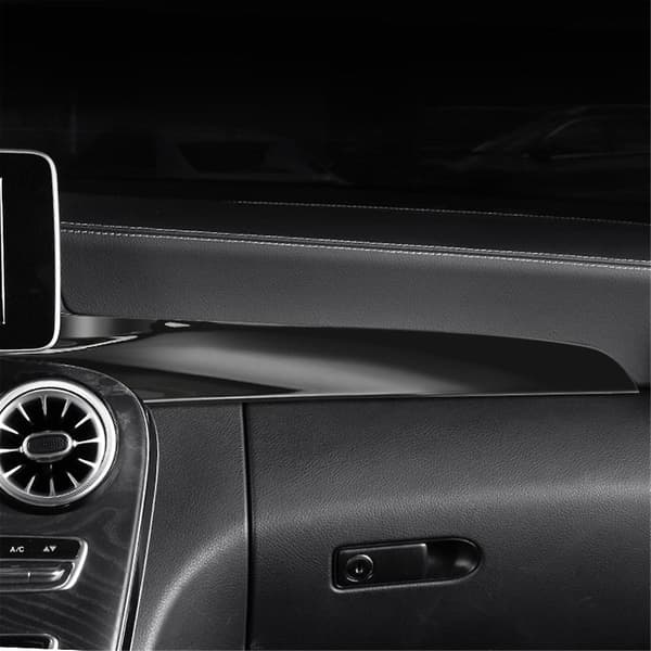 Kontrollpanel Dashboard Strips Trim för C-Klass W205 C180 C200 X253 GLC260 2015-2022 ABS