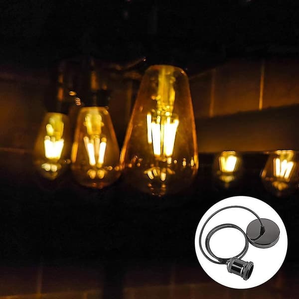 Mini Lysekroner Moderne Pendel Belysning, E27 Pære, Grøn