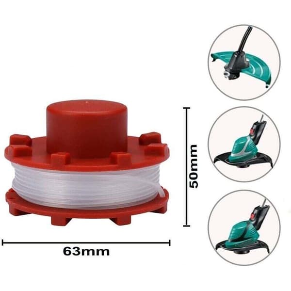 Spole med trimmertråd for Einhell GE-CT 36/30 Li E SOLO AGILLO 36/255 BL AGILLO 18/200 3405096 Reservedeler til gresstrimmere (4 stk.)