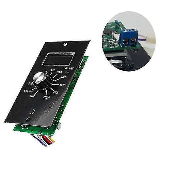 Pit Boss Træpillegrill Digital Termostat Kontrolpanel Opgradering - Model AH-P30, Temperaturområde 200C til 475C, Frontpanel Kontroller