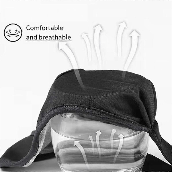 VR Tilbehør Øjenmaske Cover Åndbar Svedbånd Polstring med Virtual Reality Headsets til Oculus