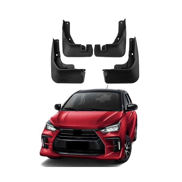 Bilskärmar för Agya 2023 Mudguard Mud Flap Guard Splash Mudguards Biltillbehör