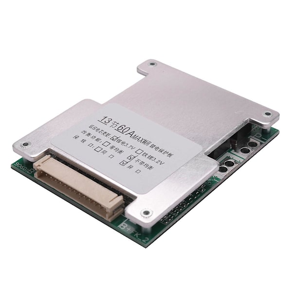 13s 48v 60a Batteriskyddskort Li-ion Cell Batteri Bms Pcb Utjämningstavla