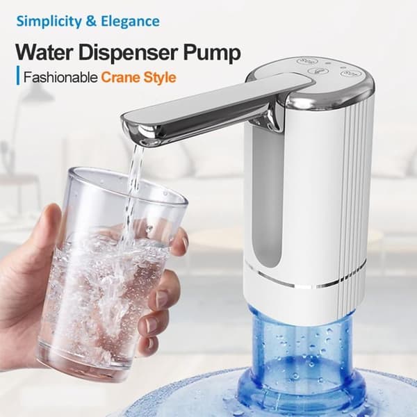 Vikbar vattendispenserpump vikbar vattenflaskpump automatisk dispenserpump
