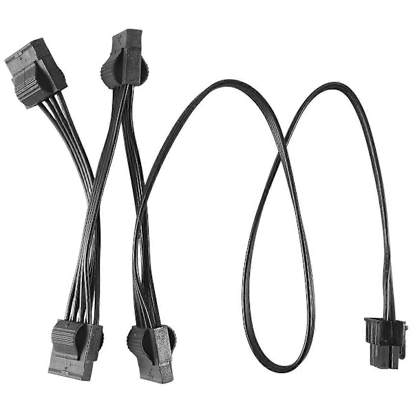 6Pin - 4 Molex modulaarinen virtalähdekaapeli 6Pin - 4 IDE-kaapeli malleille RM1000X RM850X RM750X RM650X RM55