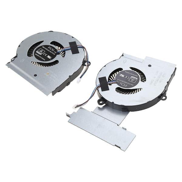 Notebook CPU Kjølefans for DC 5V 4-pins GPU Radiator for HP Omen 15-dc Bærbar PC