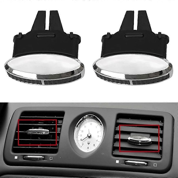 För Maserati Quattroporte GranCabrio GranTurismo Bil Främre Bakre Luftkonditionering AC Ventilgaller Slid