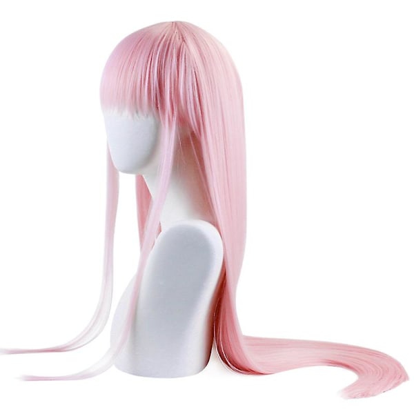 DARLING In The FRANXX Zero Two 02 Cosplay- parykk Jente Halloween Kostyme Kvinner Festival Karneval Maskerade Fest Cosplay Parykk Anime