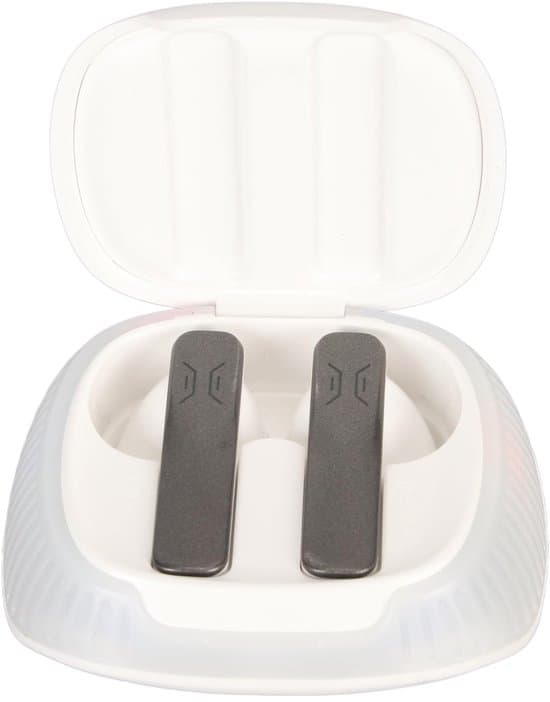 Oversettelsesenhet - Oversettelseshodesett - Umiddelbar oversettelse - Hvit - Bluetooth-hodetelefoner - 74 språk - Egnet for musikk og samtaler