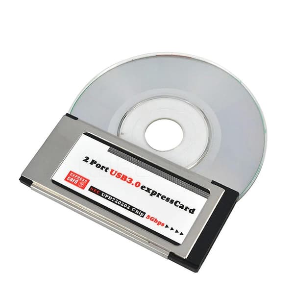 PCI Express til USB 3.0 Dual 2 Porte PCI-E Kort Adapter Express Kort Konverter til Notebook Laptop