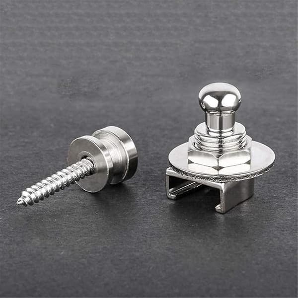 Guitar Strap Locks, Quick Release Strap Lock Retainer System, Guitar Strap Lock til Elektrisk, Bas, Aco