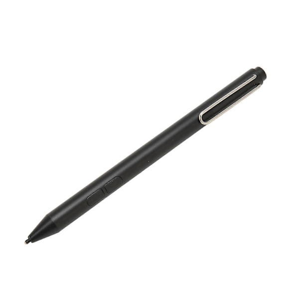 Aktiv Stylus 4096 Niveauer Trykfølsom Tilt Funktion Kapacitiv Stylus Pen til Microsoft Sort