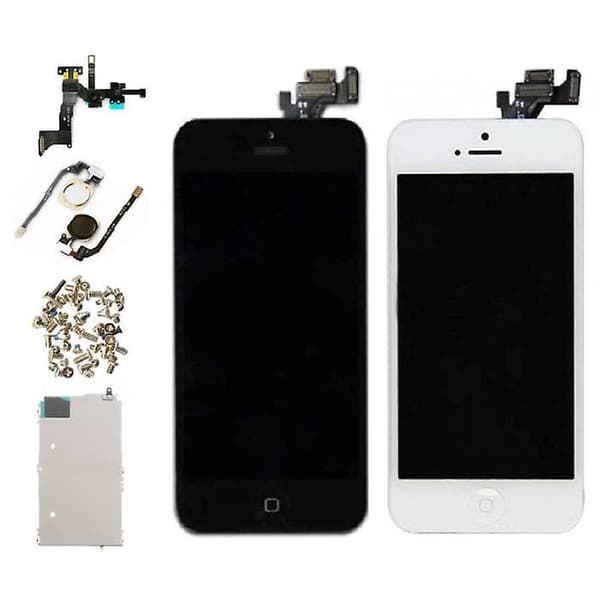 Stuff Certified® iPhone 5 Forudsamlet Skærm (Touchscreen + LCD + Dele) A+ Kvalitet - Hvid