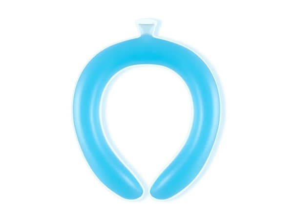 Cooling neck compress, cold summer compress