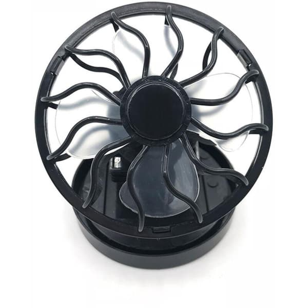 Mini bærbar solcelleventilator med klemme til sommer, solcelleventilator med klemme, lille solcelleventilator med klemme.
