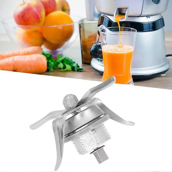 Blenderkniv, Udskiftningskniv til saftpresser i rustfrit stål, Tilbehør til udskiftning af blenderkniv,