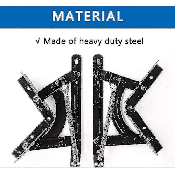 Sofa Senge DIY Justerbar Fjeder Mekanisme Futon Hængsel Hardware Triple Click Hængsel Hardware Til Sovesofa Senge Møbler