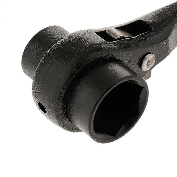 Skraldenøgle Skralde Topnøgle - 19mm-24mm - Sort