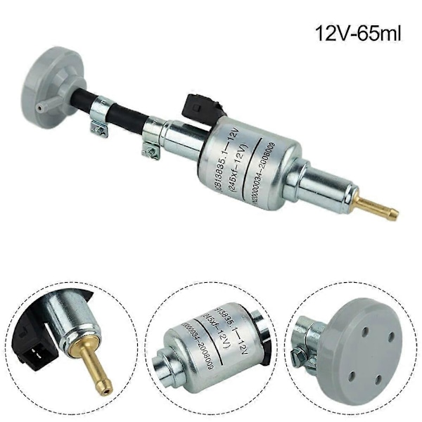Varmeapparat Drivstoffpumpe 12V 65ml For Webasto DP30 86115A 86115B 85106B Drivstoffpumpe For Webasto Biltilbehør