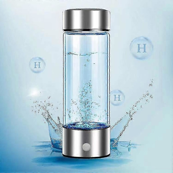 Hydrogen Vandflaske 2024, Hydrogen Vandflaske Generator med SPE PEM Teknologi Vandionisator, Hydrogen Vandmaskine Forbedrer Vand på 3 Minutter f