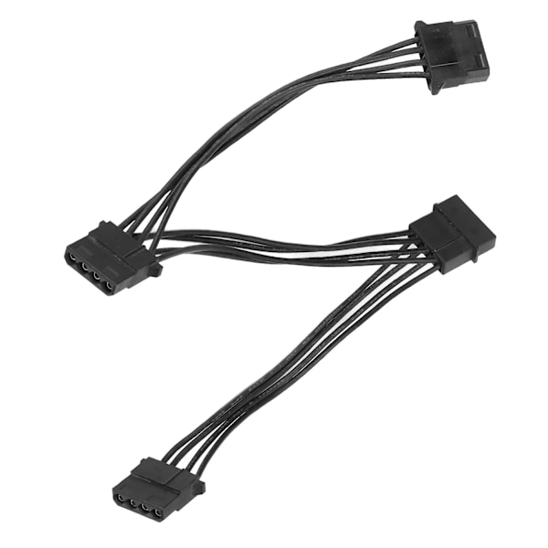 Tietokonekaapeli 4Pin IDE 3 Naaras - 1 Uros Litteä Sisäinen Virranjatkokaapeli-YM