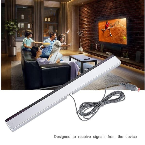 Spilltilbehør for Sensor Bar Kablede Mottakere IR Signal Ray USB Plugg Erstatning Sensor Bar Recie