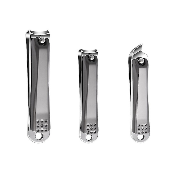 Nagelklippare set, bedace tånagelklippare och fingernagelklippare för män/kvinnor/barn, 3 st nagelklippare set